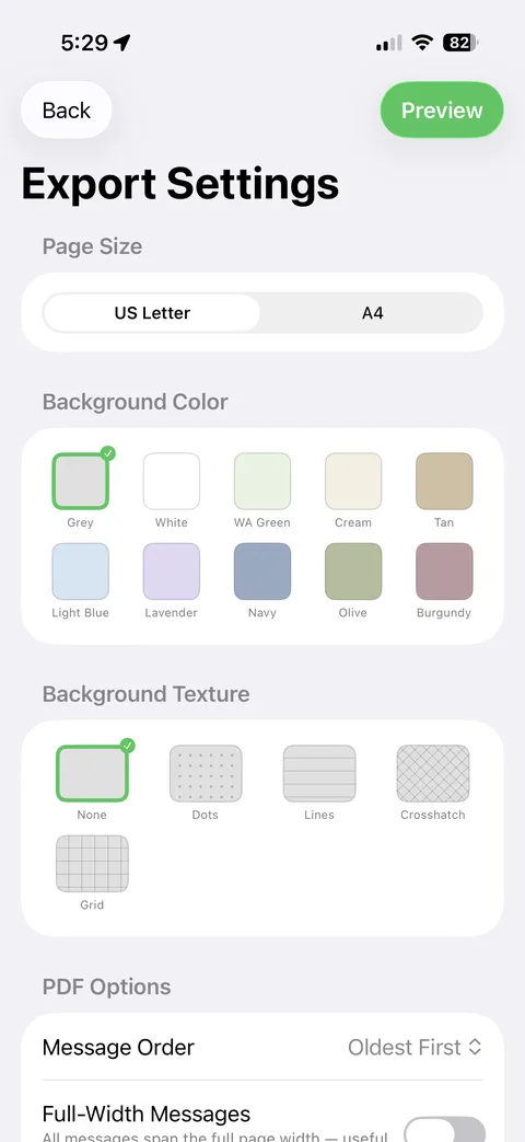 WhatsPress on iPhone